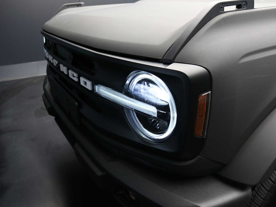 FORD BRONCO 2.7 EcoBoost V6 335CV Outer Banks — 335 CV | 07/2024 | 25.186 km 4WD / Automatico 10 marce / Wrapping nero opaco / Full optional
