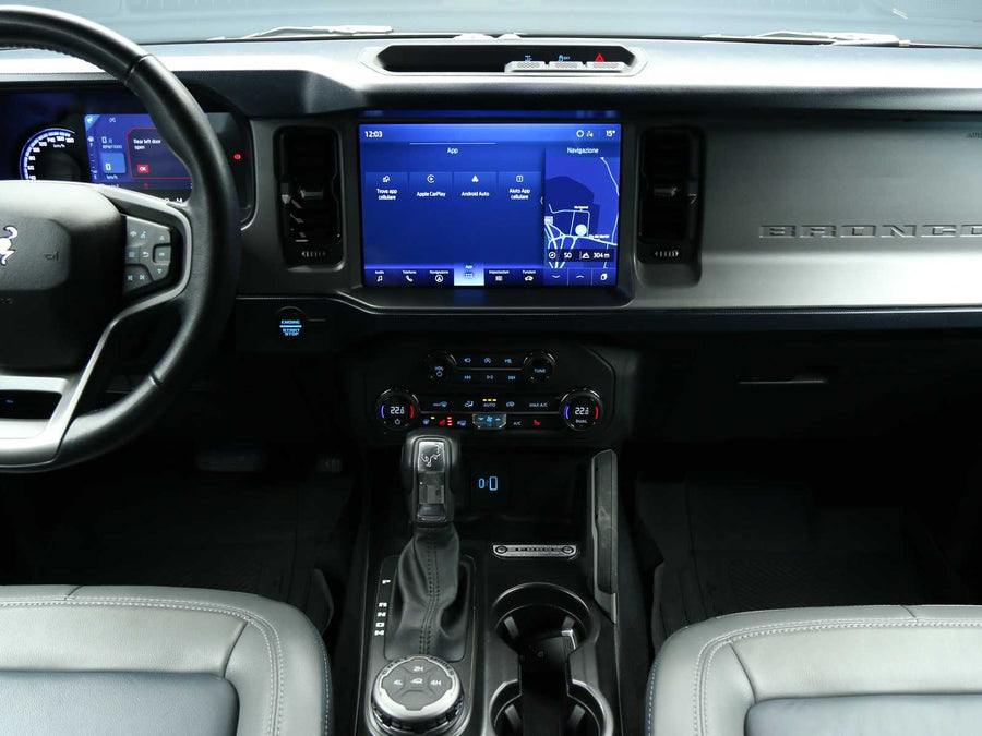 FORD BRONCO 2.7 EcoBoost V6 335CV Outer Banks — 335 CV | 07/2024 | 25.186 km 4WD / Automatico 10 marce / Wrapping nero opaco / Full optional