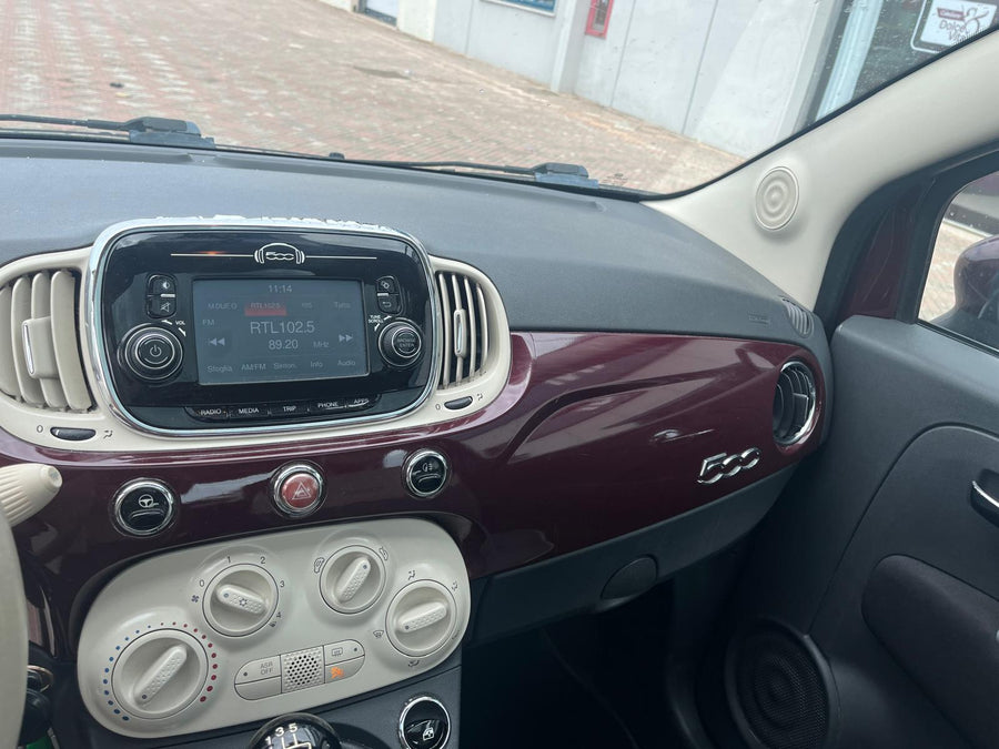 FIAT 500 1.2 Lounge — 69 CV | 01/2016 | 56.300 km